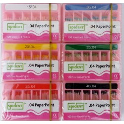 Absorbent Paper Points - .04 Taper Size